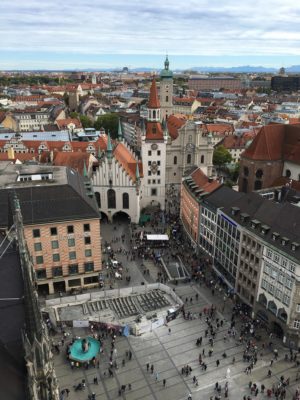 Marienplatz in Munich, Germany