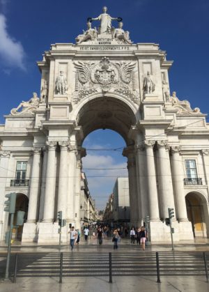 Arco da Rua Augusta in Lisbon, Portugal