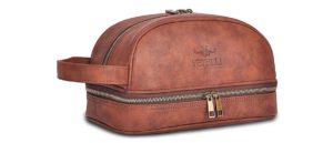 Men's Leather Toiletry Bag